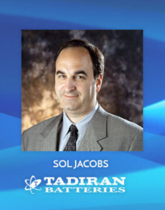Sol Jacobs of Tadiran Batteries