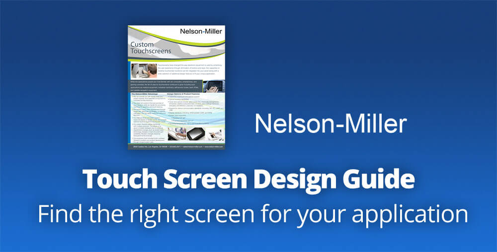 Get Nelson Miller touchscreen guide